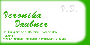 veronika daubner business card